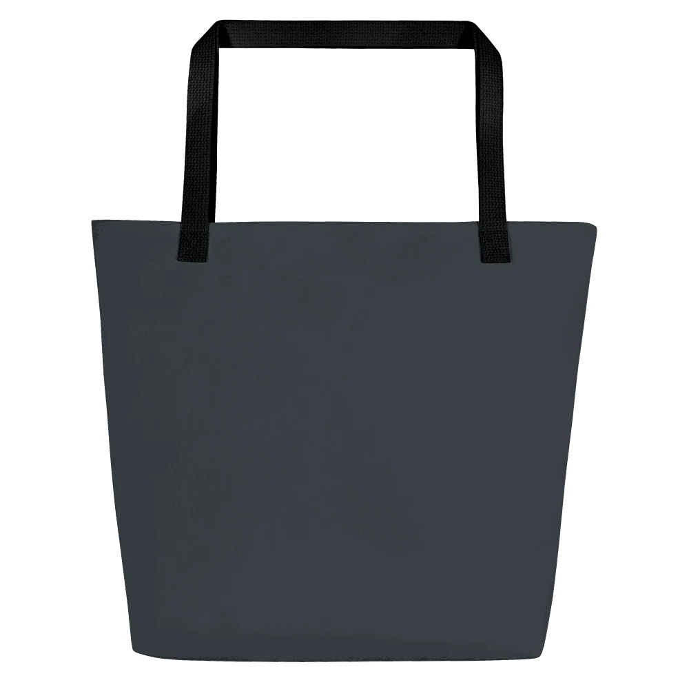 all over in print | Einkaufstasche aus Baumwolle, große Schultertasche und Stofftasche mit Statement