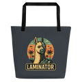 all over in print | große Schultertasche, Stofftasche mit Statement und praktische Alltags-Tasche