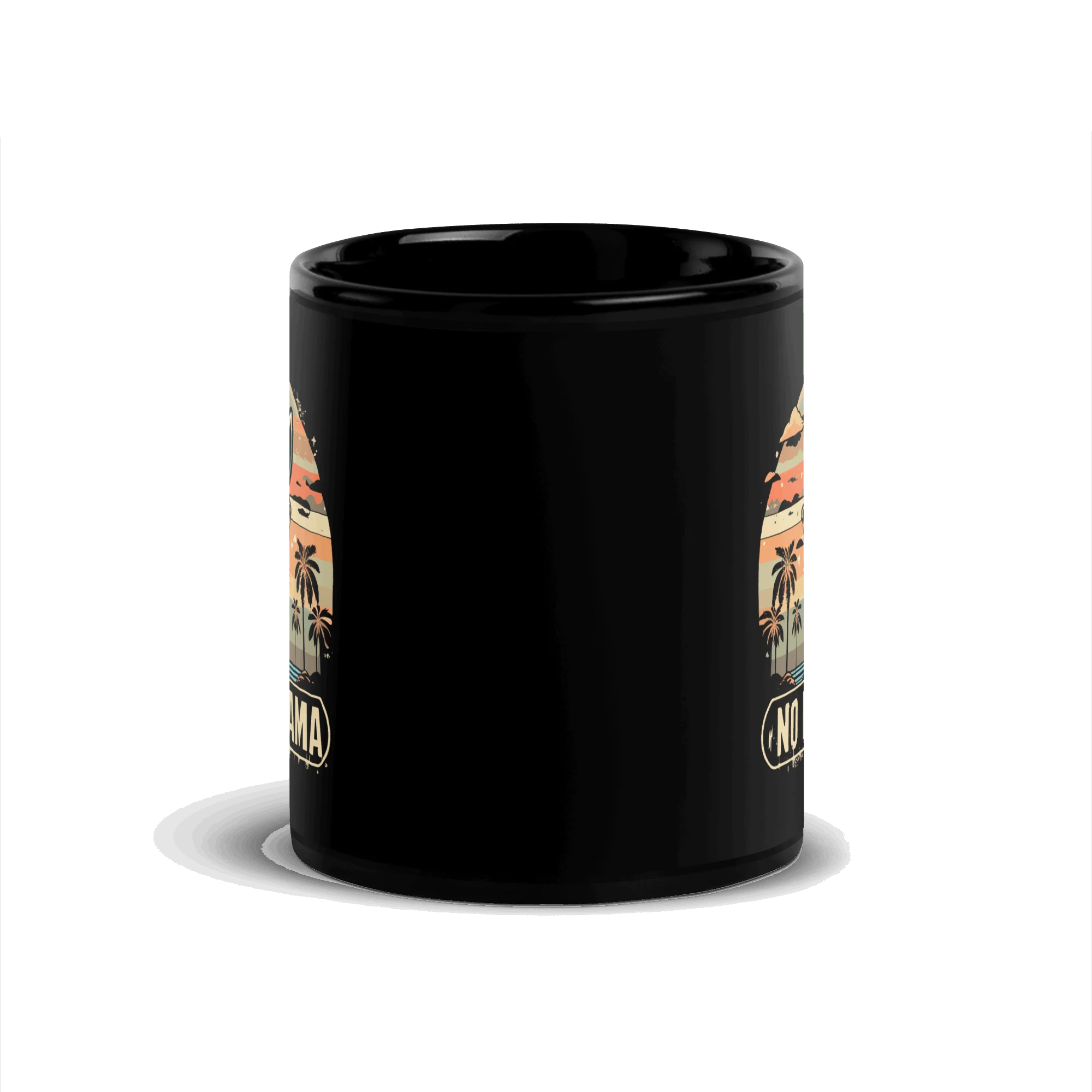 black glossy in mug | Kaffeetasse mit lustigem Spruch, Buero Tasse und originelle Kaffeetasse
