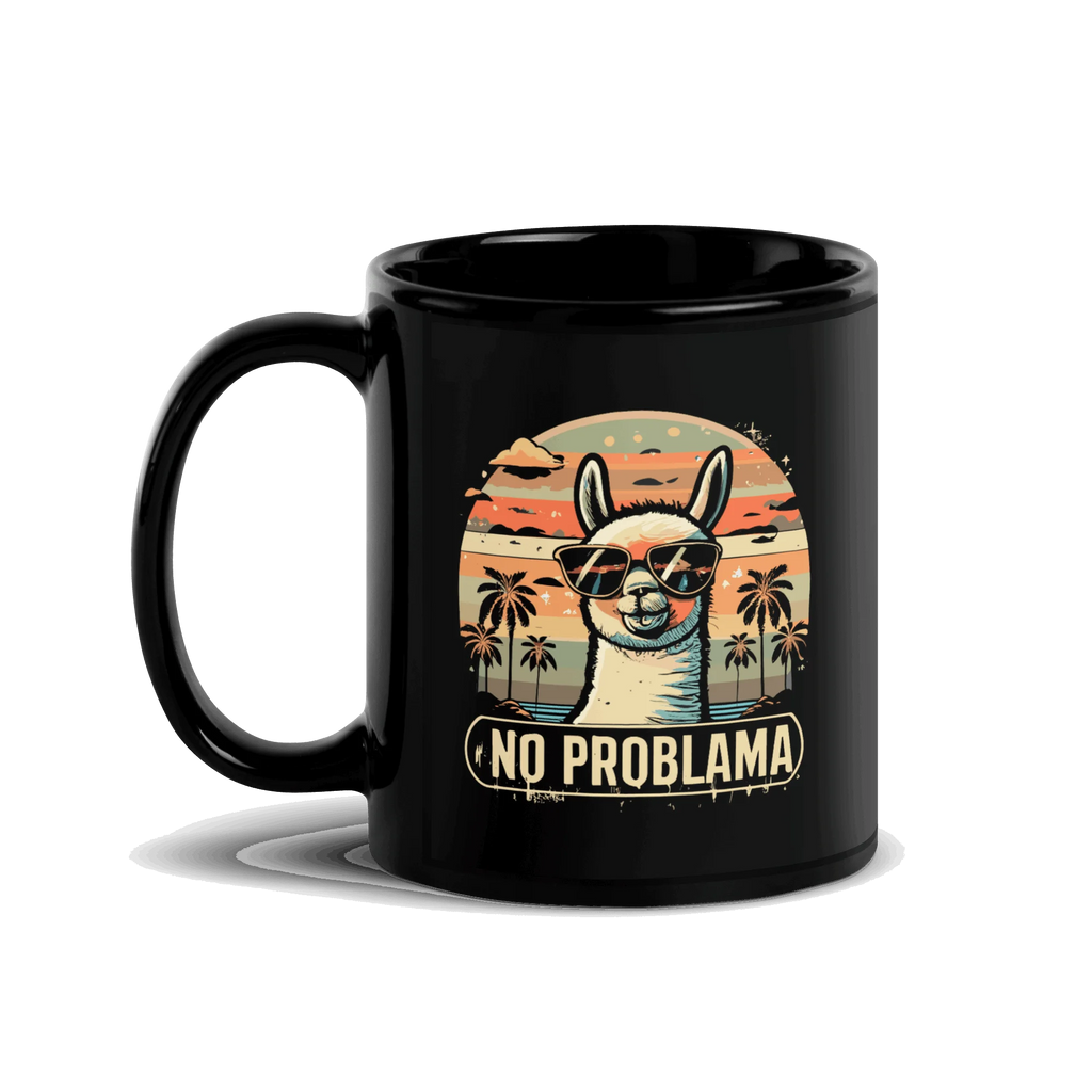 black glossy in mug | Keramiktasse, große Tasse und Geschenk zum Geburtstag