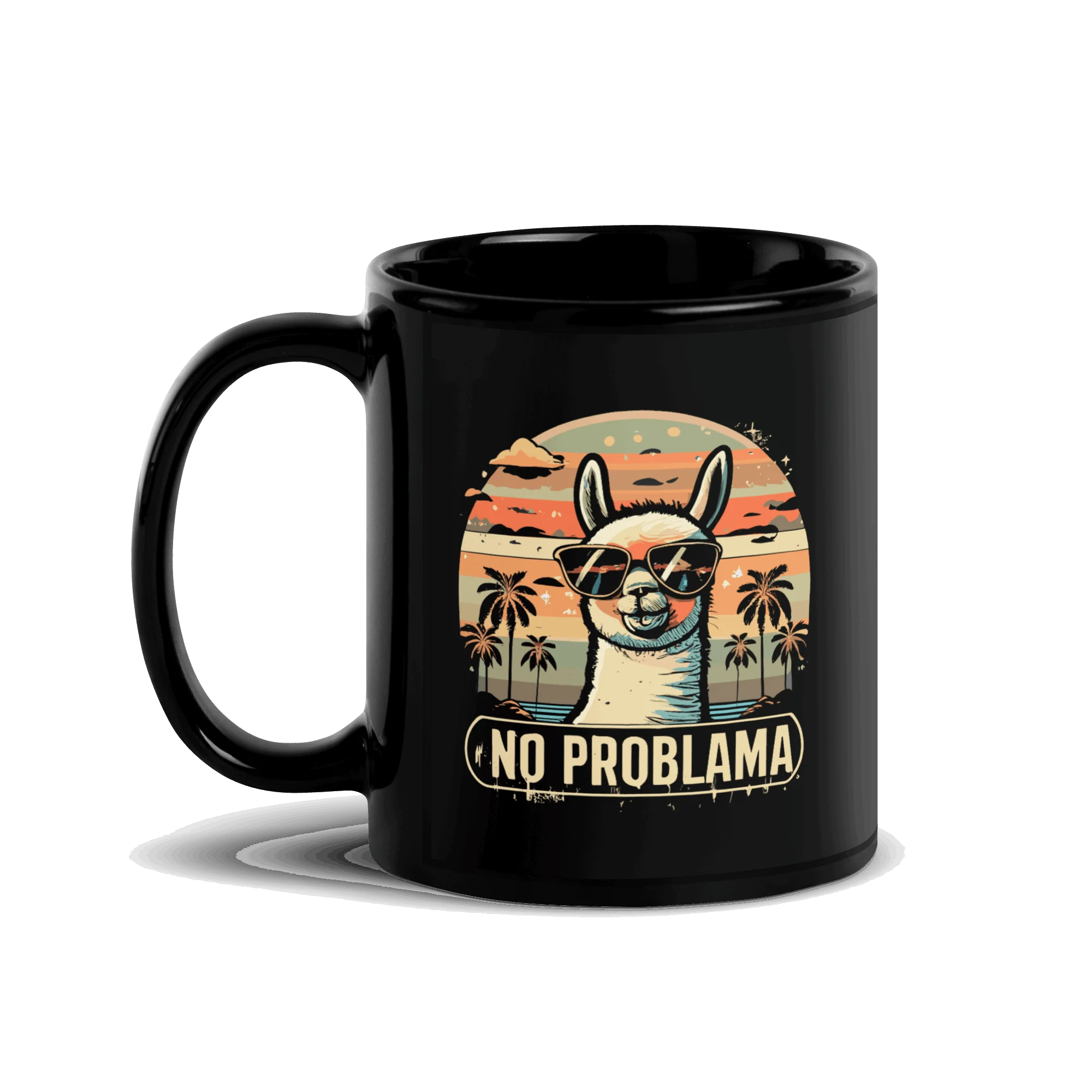 black glossy in mug | Keramiktasse, große Tasse und Geschenk zum Geburtstag